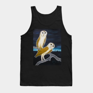 Barn Owls in Outback Australia Tank Top